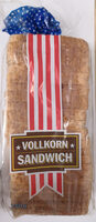 Famila Brotland Vollkorn Sandwich, geschnitten, Weizenvollkornbrot, 750 g Beutel 1,19 €  1,59 € / kg inkl. MwSt. zzgl. Versandkosten GAB, Vollkorn Sandwich, geschnitten, Weizenvollkornbrot, 750 g Beutel