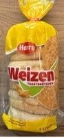 Weizen Toastbrötchen (6 Stück à 55.83 g, 335 g; pro 3 Stück aufgeführt)