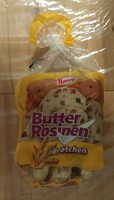 Butter Rosinen Brötchen