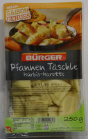 Pfannen Täschle Kürbis-Karotte