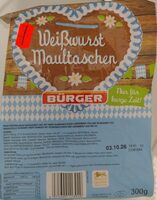 Weißwurst-Maultaschen