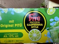 Pitü frozen Caipirinha style eis