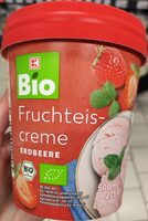 Fruchteiscreme Erbeere