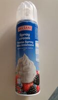 Spray cream