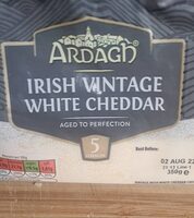 Irish vintage white cheddar