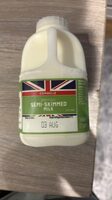 British semi-skimmed milk