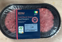 Irish Black Angus Beef Burgers