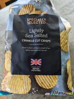 Specially Selected Lightly Sea Salted Crinkle Cut Crisps