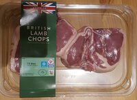 British lamb chops