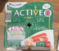 Active yoghurt
