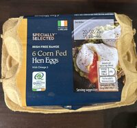 6 Corn Fed Eggs
