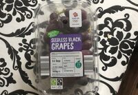 Seedless black grapes