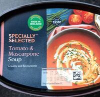 Tomato and mascarpone soup