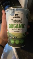 Natural Organic Whole Milk Yogurt