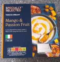 Mango Passion Fruit thick and creamy