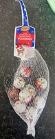 Milk chocolate filled xmas puddings