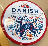 Danish traditional butter cookies