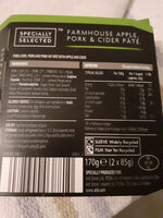 Farmhouse apple,pork and cider pate
