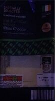 Irish Hand Cut Vintage White Chedder