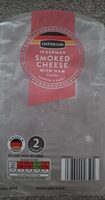 German Smoked Cheese with Ham Slices