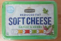 Reduced Fat Soft Cheese Garlic & Herbs