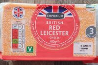 British Red Leicester cheese