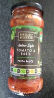 Italian style Tomato & Basil Pasta sauce