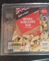 Chicken and bacon salad