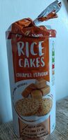 Rice cakes caramel flavour