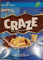 Craze Milk Chocolate 375g