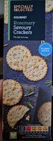 Gourmet Rosemary Savoury Crackers