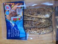Hot smoked peppered mackerel fillets
