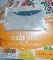 Chicken Fajita with Cheddar Cheese