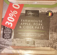 Farmhouse apple, pork & cider pâté