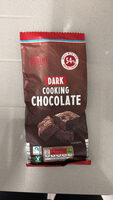 Luxury dark cooking chocolate