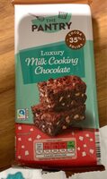 Milk cooking chocolate