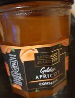 Golden apricot conserve