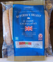 12 Pork Chipolatas