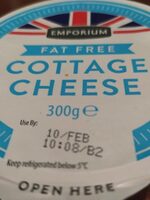 Fat free cottage cheese natural