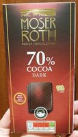 70% cocoa dark