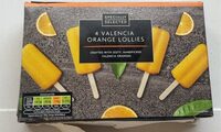 4 valencia orange lollies