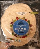 8 Tortilla Wrap Mini White