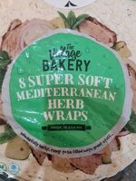 8 Super Soft Mediterranean Herb Wraps