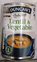 Lentilles et légumes