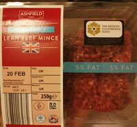 Lean beef mince
