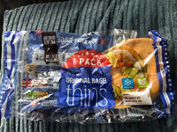 NYC Deli Style Original Bagel thins