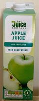 Apple juice from concentrate