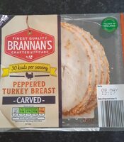Peppered turkey breast