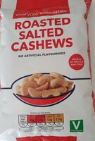 Roasted salted cashews