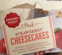 Strawberry cheesecakes